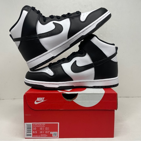 Nike Dunk High WMNS “Panda/Black White” 2023 - Picture 3 of 4
